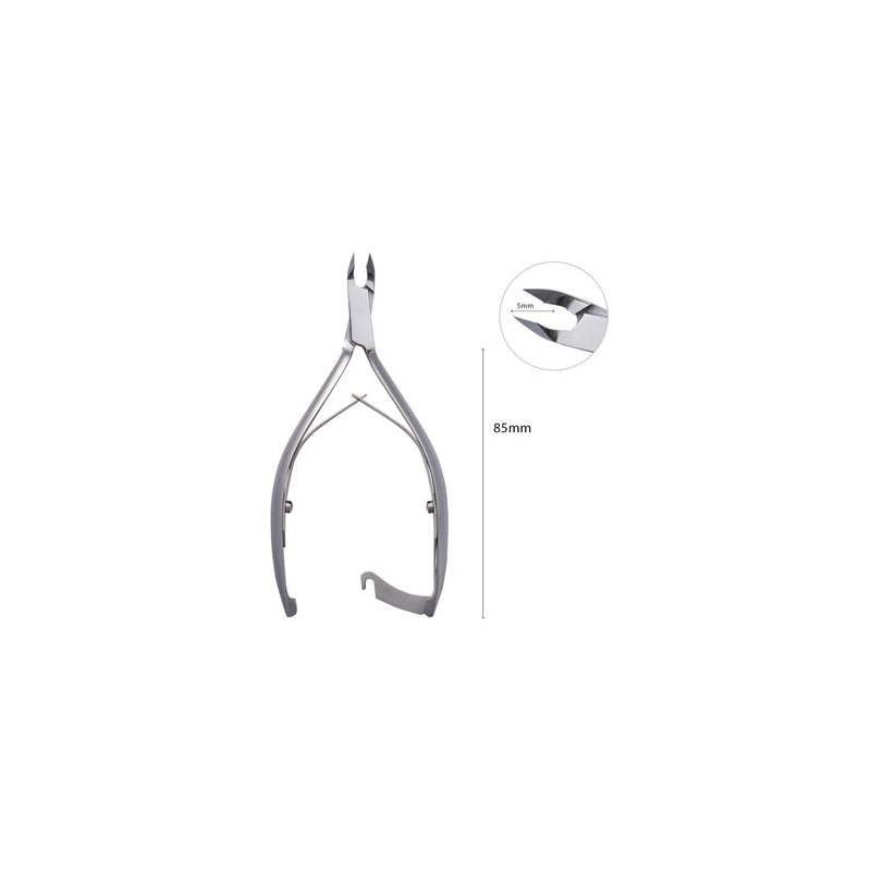 Tronchesino per cuticole con chiusura 5 mm